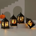 thumbnail image 1 of Luces de Halloween con Forma de Calabaza Led, Ideales para Decorar El Ambiente Festivo. Incluye Una Luz de Plástico Negro de 10,5 X 5,5 X 5,5 Cm y Un Peso de 53 G., 1 of 6