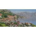 thumbnail image 2 of Adamov, Alexey 14x9 Gold Ornate Wood Framed with Double Matting Museum Art Print Titled - Kotor Bay, 2 of 4