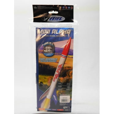 ESTES MINI ALPHA ROCKET KIT BEGINNER EST2098