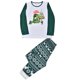 thumbnail image 5 of Conjunto cálido de Navidad para padres e hijos, pijama estampado para el hogar, conjunto de dos piezas para mamá Fridja  nalpqowj25686, 5 of 7