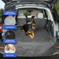 thumbnail image 3 of Alfombrilla de maletero Cargo Liner 4Knines Split para SUV, impermeable, color negro, 3 of 9