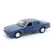 Jaguar XJ6 (Pull Back and Go) Car [1:36 scale in Blue]