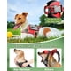thumbnail image 4 of Set de chaleco, arnés y correa para perros MOOGROU para perros de servicio Red XS, 4 of 6