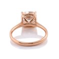 thumbnail image 4 of solitaire jewels 3CT Cushion Moissanite Solitaire Engagement Ring For Women, 18K Rose Gold, 4 of 5