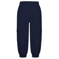 thumbnail image 7 of Lzobxe Fashion Plus Size Capris for Women Casual Color Elastic Loose Pants Straight Wide Leg Trousers with Pocket Cropped Pants for Women,Sizes S-2XL, 7 of 7