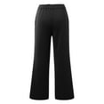 thumbnail image 4 of Women's New Open Straight Leg Casual Sports Pants plus Size Dress Pants for Women Business Casual Trouser Pants for Women Drawstring Waist Pants for Women 3x Legging plus All plus Size High Waist, 4 of 6