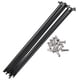thumbnail image 1 of Rayos de bicicleta Unique Bargains 14G, rayos de rueda de bicicleta de acero inoxidable 304, 1 juego negro de 165 mm, 1 of 7