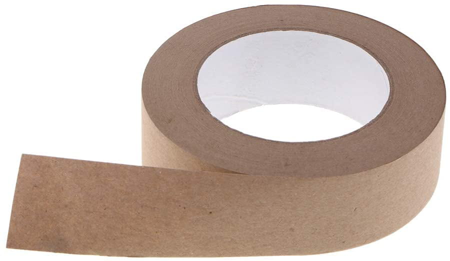 50m Kraft Paper Tape Brown Recyclable Non Toxic Biodegradable Repulpable 