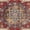 Cream, variant on Unique Loom Utopia Collection Area Rug - Helios (8' x 10' Rectangle Chocolate Brown/Beige)