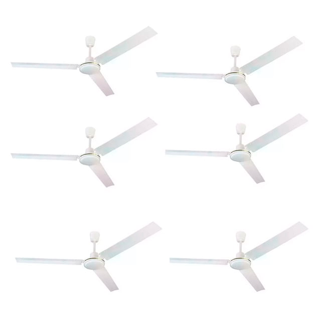 Ventilador de techo Sanelec 5 velocidades 6 piezas