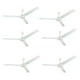 thumbnail image 1 of Ventilador de techo Sanelec 5 velocidades 6 piezas, 1 of 4