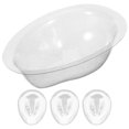thumbnail image 2 of MOVTOTOP Raindrops 4pcs Clear Plastic Doll Toy Makeup Mask for Face Protection Anti Scratching, 2 of 8