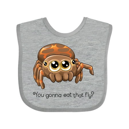 

Inktastic Cute and Hungry Spider Gift Baby Boy or Baby Girl Bib