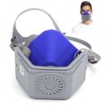 thumbnail image 4 of Facial cover protective facial cover 145x135cm Face Shield Portable Special for Welding Protection Silicone  Plastic Against Harmful Gas, 4 of 8