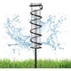 thumbnail image 1 of Medidor de lluvia, medidor de lluvia de vidrio de capacidad Medidor de lluvia desmontable para exteriores con estaca Medidor de lluvia preciso en espiral de metal para patio, céspe, 1 of 4
