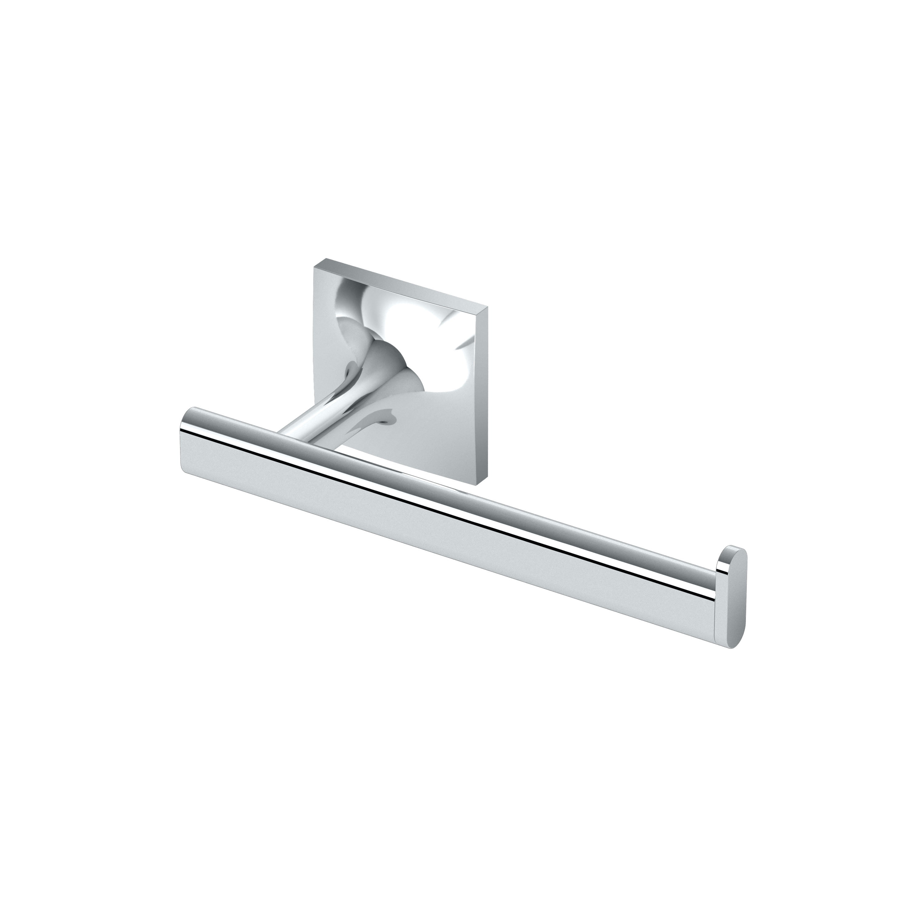 Gatco 5583 Waterline Wall Mounted Euro Toilet Paper Holder, Chrome
