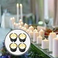 thumbnail image 6 of Candle Holders for Taper Candles, Candle Holder, Tea Lights, Candle Insert Table Candles, Candle Holder 30Pcs Black, 6 of 7
