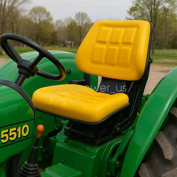 Yellow Tractor Suspension Seat