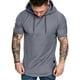 thumbnail image 3 of Sudadera con capucha para hombre Sudadera con capucha de algodón Sudadera con capucha de ocio que absorbe el sudor Sudadera con capucha, gris, S AweSitey AP000762-01, 3 of 7