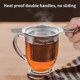 thumbnail image 5 of Tea Strainer Infusers, Stainless Steel Tea Filter for Loose Leaf Tea with Heat Resistant Double Handles, Extra Fine Mesh, 5 of 5