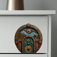 thumbnail image 5 of Nautical Night Time Fairy Door - Fairy Door 3D Wall Sticker, 5 of 5