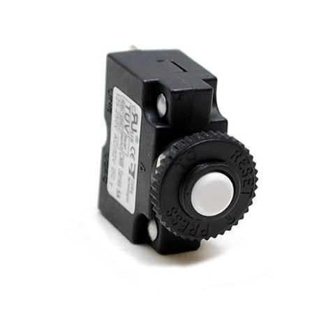Carling Boat Push-to-Reset Circuit Breaker | CMB 5A 125-250 VAC White
