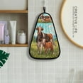 thumbnail image 4 of Hanging Hand Towels For Kitchen Bathroom Home Decor Lightweight A Cow and Her Calf on The Grass, 4 of 6