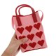 thumbnail image 4 of Bolso bandolera con forma de corazón para mujer, pequeño bolso para teléfono, bolso de hombro decorativo, bolso bandolera decorativo para exteriores y playa., 4 of 7