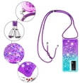 thumbnail image 5 of Funda para Xiaomi POCO F5 Pro 5G Brillantina Líquida Divertida Reluciente y con Cristales en Movimiento Cuerpo Cruzado con Cordón Ajustable, 5 of 5
