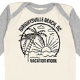 thumbnail image 4 of Inktastic Summer Vacation Mode Wrightsville North Carolina Boys or Girls Long Sleeve Baby Bodysuit, 4 of 5