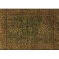 thumbnail image 1 of Ahgly Company Indoor Rectangle Abstract Brown Modern Area Rugs, 4' x 6', 1 of 4