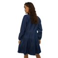 thumbnail image 2 of Dorothy Perkins - Vestido Corto de Vaquero Bata para Mujer (Índigo Lavado), 2 of 3