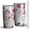 Watercolor Flowers-2, variant on Watercolor Flowers 20oz Tumbler Stainless Steel Double Wall Vacuum Insulated Coffee Mug Travel Cups for Wife Mom Daughter Sister Friend Coworker, Metal Straws and Brush