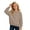 65Brown377, variant on XAOFW Boys Girls Sweatshirts Solid Color Long Sleeve Crew Neck Pullover Casual Sweatshirt For Kids Autumn Everyday Wear Versatile Tops 3-4 Years