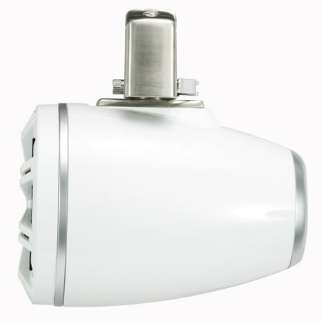 KICKER - 6-1/2" 2-Way Marine Speakers with Polypropylene Cones (Pair) - White