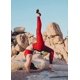 thumbnail image 3 of Yoga Socks Open Toe Non-Slip Grips and Straps for Pilates, Ballet, Hot Yoga, Women's FitnessS34-36, 3 of 3
