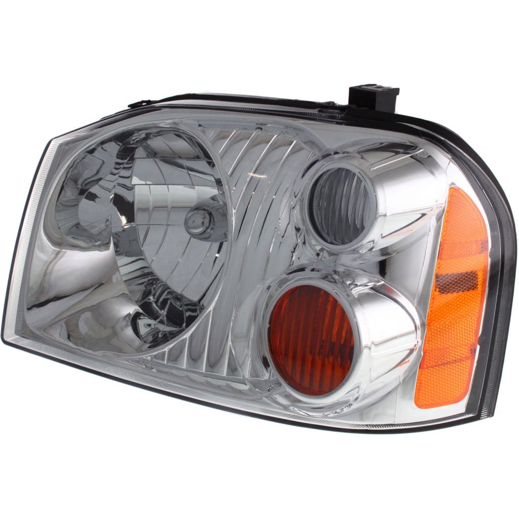 Headlight Compatible With 2001-2004 Nissan Frontier Left Driver Halogen With bulb(s)