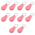 thumbnail image 1 of Jumpingount 10 Uds llavero Simple sólido en forma de gota llaves anillo colgante botón claro adorno navideño bolsas mujeres hombres multifunción Ropa, zapatos y accesorios Miscelánea Rojo Jumpingount AP014405-02, 1 of 6