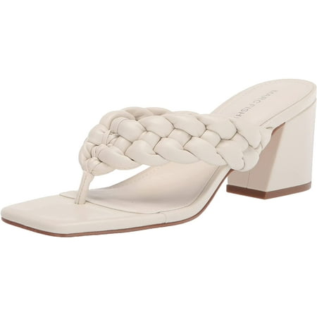 Marc Fisher Womens Galynite Heeled Sandal 6.5 Cream