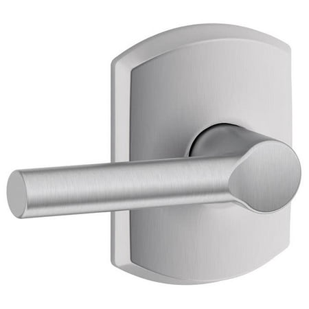 Schlage F10 Brw Grw Broadway Passage Door Lever Set Walmart Com