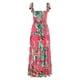 thumbnail image 3 of Vestido de tiras tela de poliéster transpirable falda larga de verano lavable a máquina para mujeres para fiesta en la playa para ropa de calle ANGGREK Otros, 3 of 7