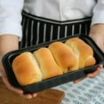 thumbnail image 3 of Ludlz Bread Pan for Baking, Loaf Pans, Nonstick Bakeware Toast Pan Bread Baking Pans Carbon Steel Bread Loaf Pans, 3 of 7