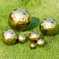 thumbnail image 4 of UPOUART Decorative Gazing Ball Stainless Steel Large Reflection Balls for Garden 1Pcs, 4 of 8