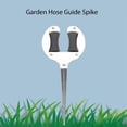 thumbnail image 4 of Hose Guide Spike Holder, Soft Water Pipe Positioning Top Pulleys Garden Hose Guide Holder  for Backyard, 4 of 8
