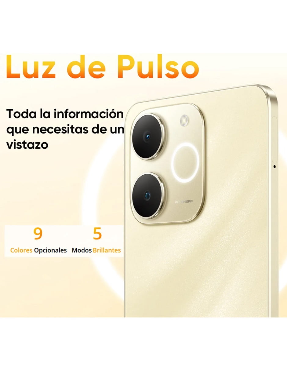Smartphone Realme Note 70T 128GB Dorado | Walmart en línea