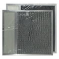 thumbnail image 4 of Range Hood Filter Replacement for Rangaire Fits for Rangaire 640050 Aluminum Mesh Charcoal Carbon Combo Lens Range Hood Filter, 11-7/16" x 11-3/4" x 3/8", 4 of 4
