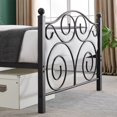 thumbnail image 6 of VECELO 3-piece Bedroom Set, Metal Platform Bed Frame and 2 Nightstand, Twin Size, 6 of 8