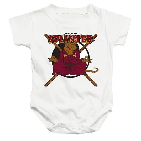 

TMNT Teenage Mutant Ninja Turtles Radical Rat Splinter Unisex Infant Snap Suit for Baby