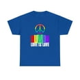 thumbnail image 4 of Human LGBTQ Rainbow Flag Lesbian Gay Pride Ally Womens Plus Size Tops, 4 of 8