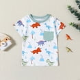 thumbnail image 5 of kpoplk Toddler Baby Boy Hunting Clothes Mallard Duck Short Sleeve T Shirt Top Camo Shorts Set 2Pcs Casual Summer Outfits(Green,2-3 Y), 5 of 7